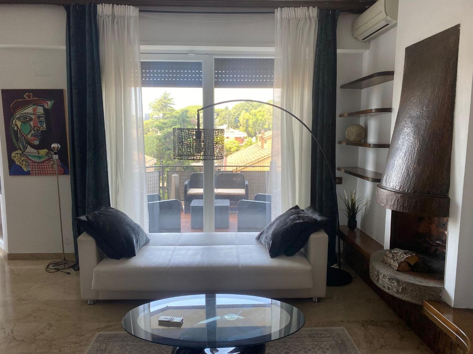 Eur Centro Lux Apartment Con Camino Roma Eksteriør bilde