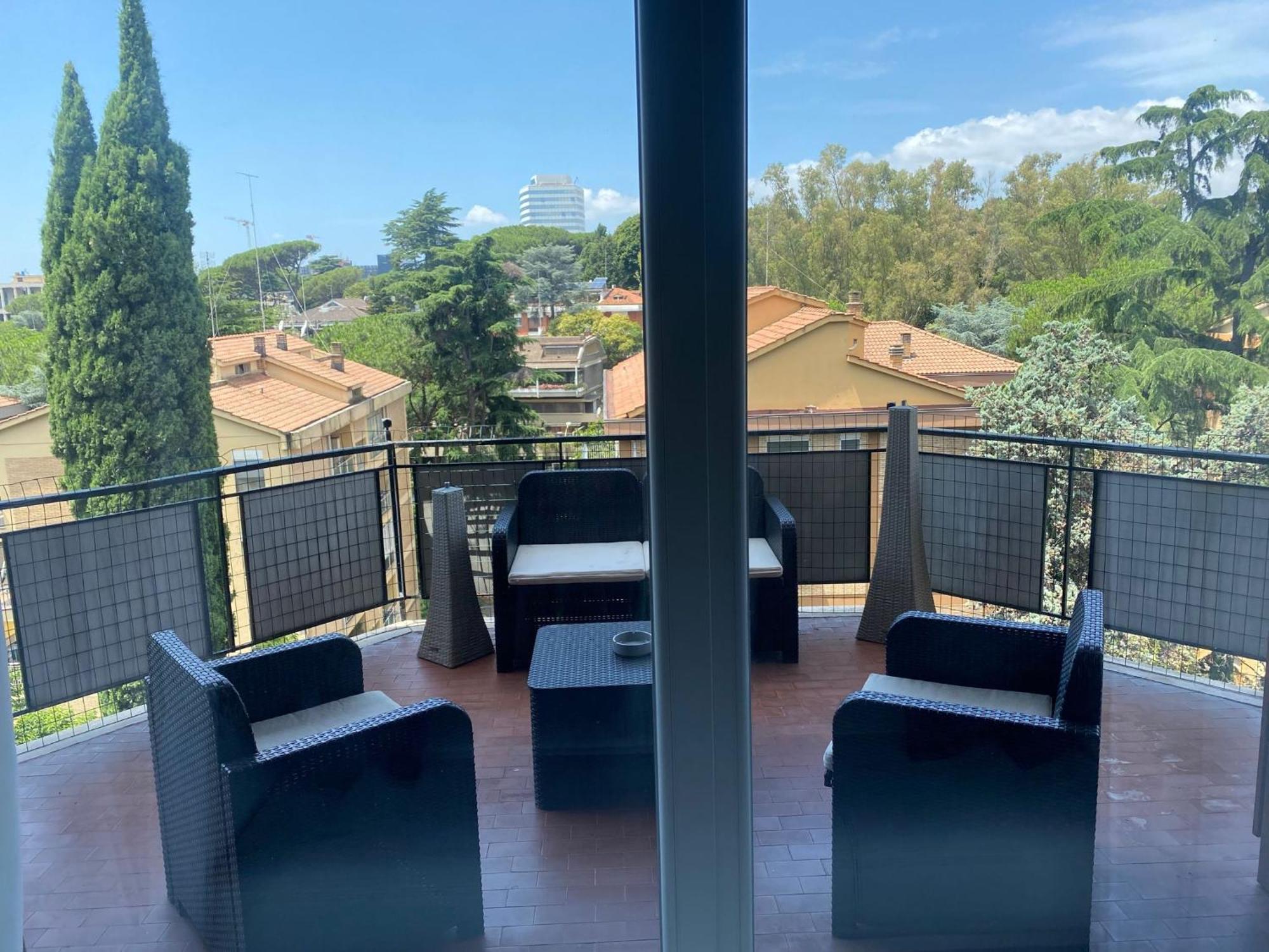 Eur Centro Lux Apartment Con Camino Roma Eksteriør bilde